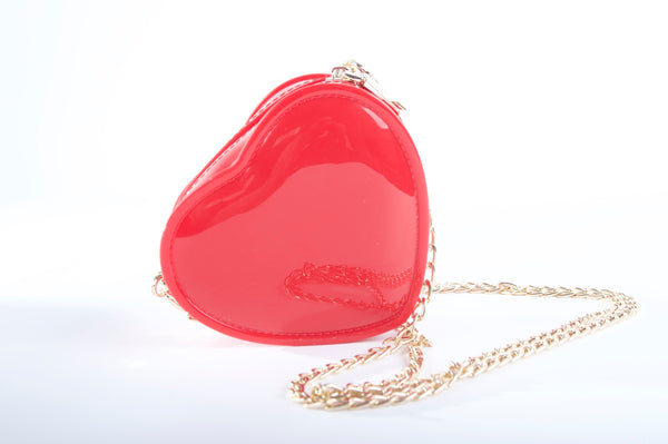 Jelly Heart Shape Mini Bag