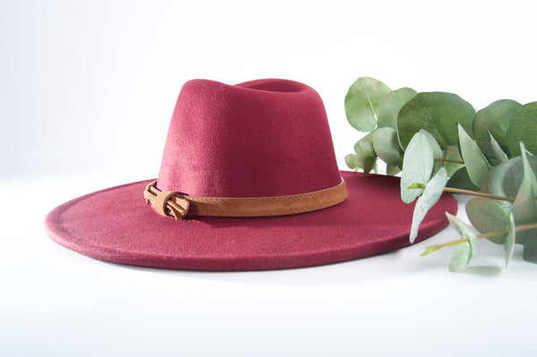 Wide Brim Fedora Hat