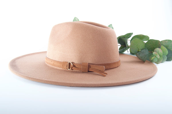 Wide Brim Fedora Hat