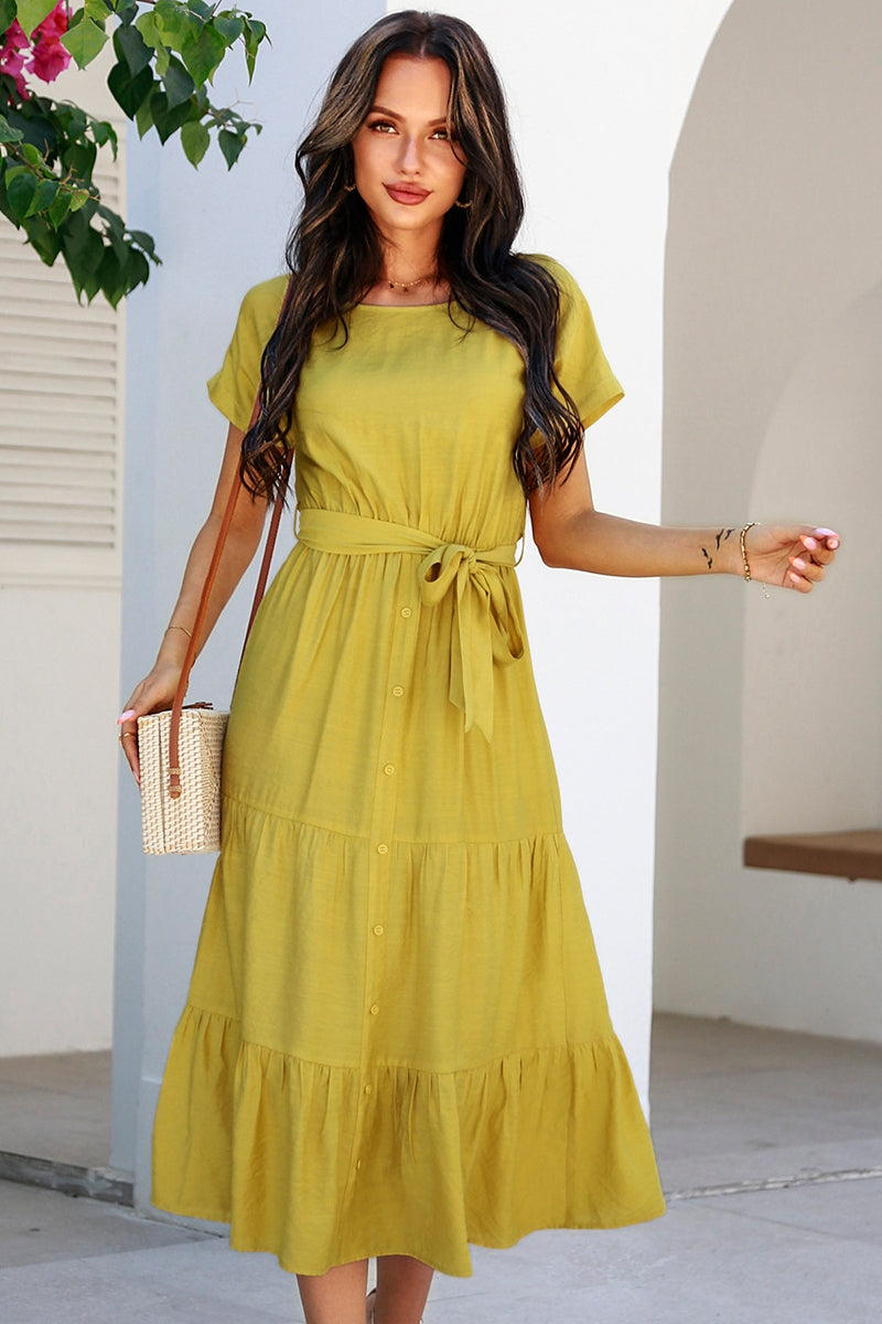 Canary Yellow Dress