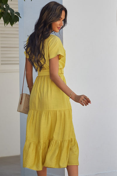 Canary Yellow Dress